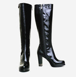 ALTA BLACK PATENT BOOT - NOTTEVERA
