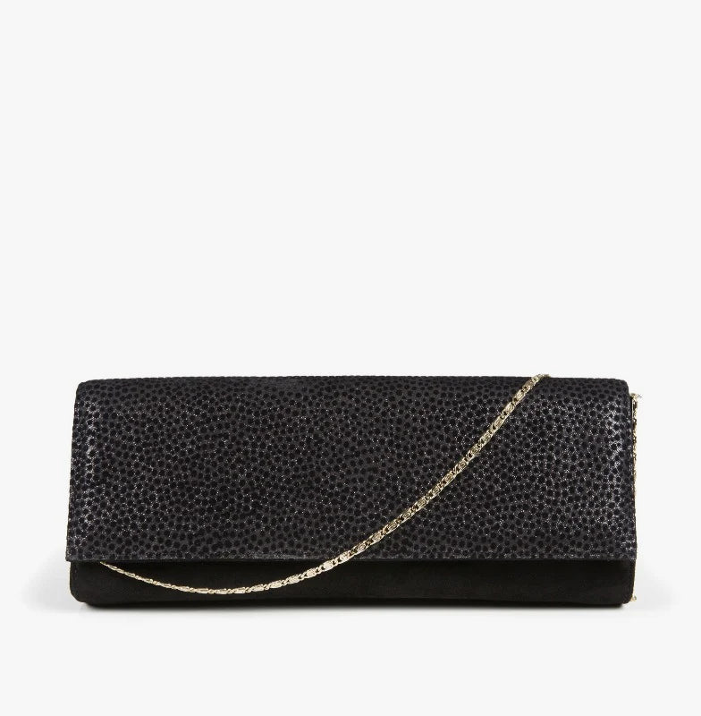 CELLA SUEDE CLUTCH - NOTTEVERA