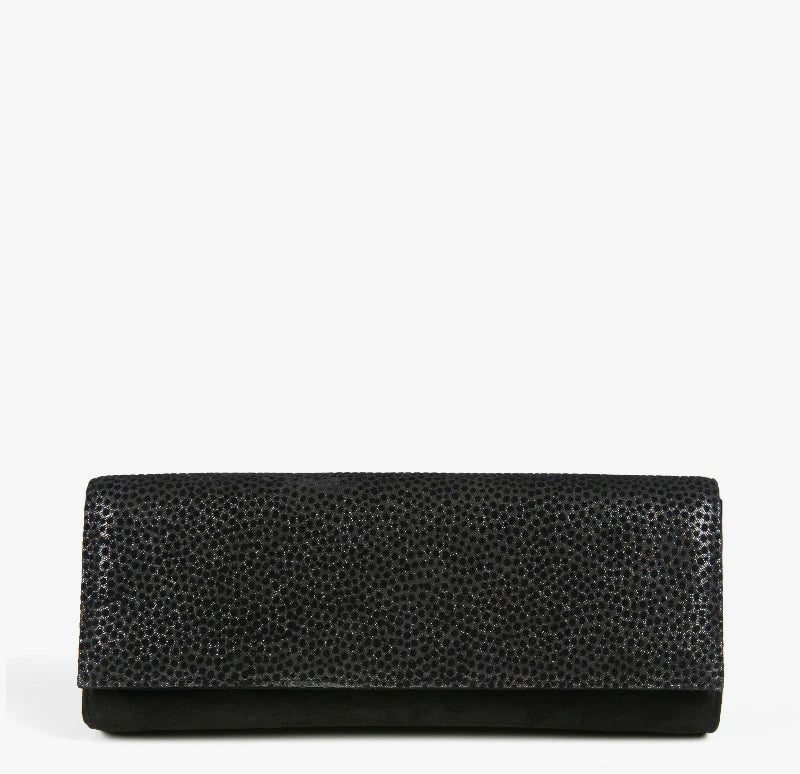 CELLA SUEDE CLUTCH - NOTTEVERA