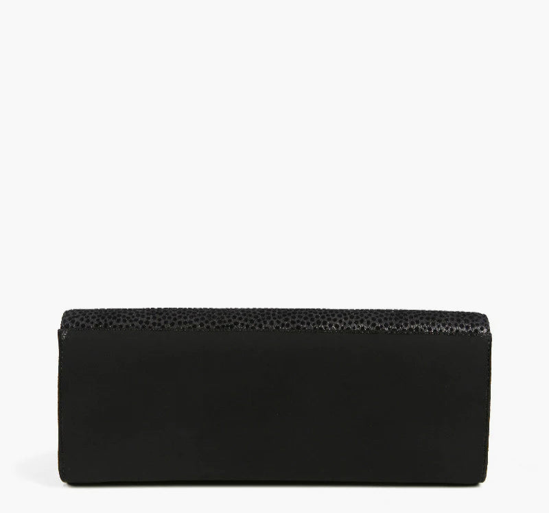 CELLA SUEDE CLUTCH - NOTTEVERA