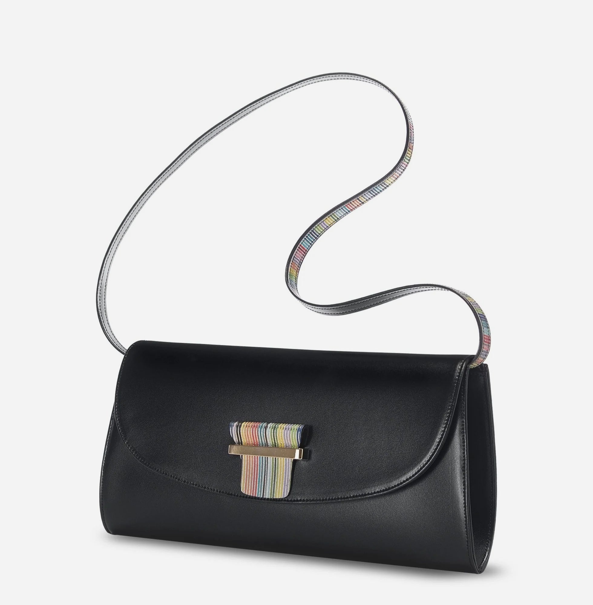 ESME CLUTCH - MATTE BLACK - NOTTEVERA
