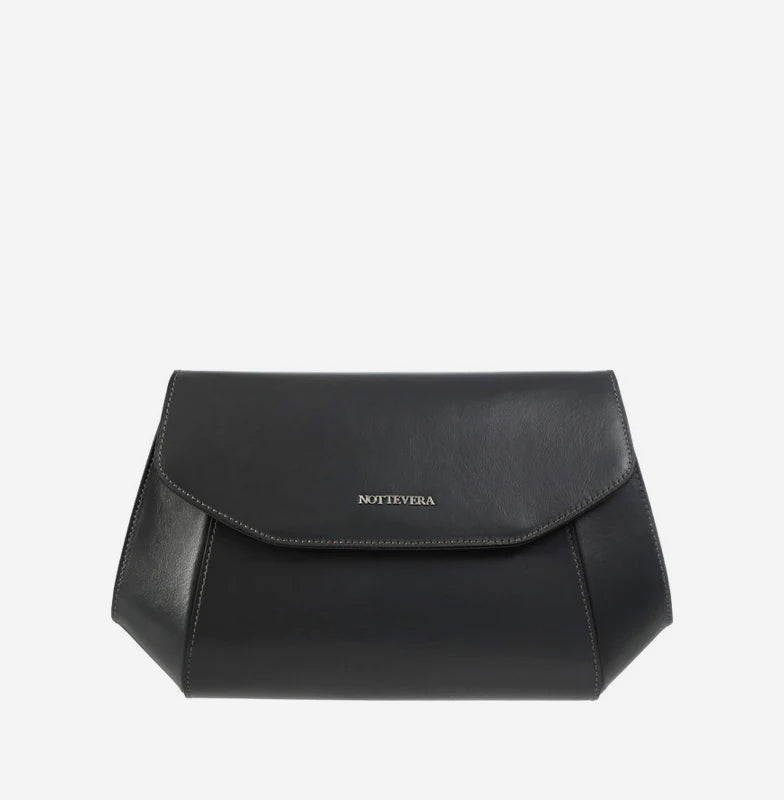 Veronica Geometric Leather Clutch | NOTTEVERA