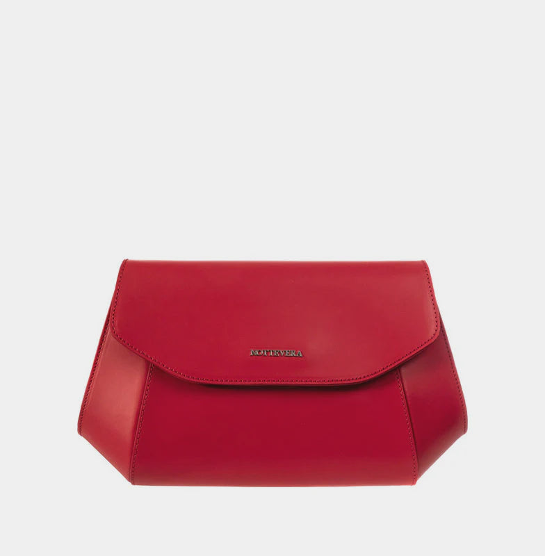 Veronica Geometric Leather Clutch | NOTTEVERA