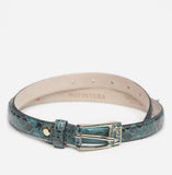 PAVONE SKINNY PYTHON BELT - NOTTEVERA