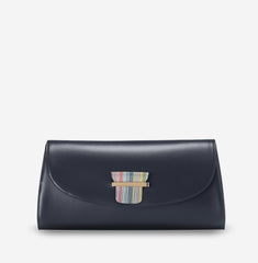 ESME CLUTCH - NAVY BLUE - NOTTEVERA