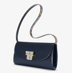 ESME CLUTCH - NAVY BLUE - NOTTEVERA