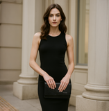Kate Black Leather Clutch NOTTEVERA