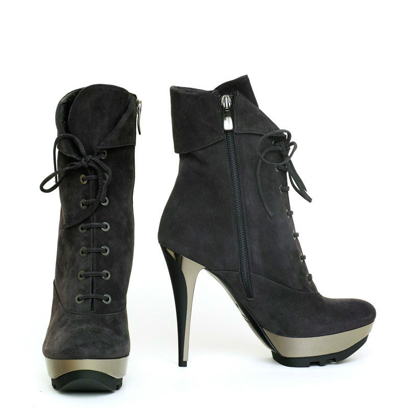 GRINTA SUEDE LACE-UP BOOT - NOTTEVERA - 2